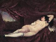 Gustave Courbet Nude Reclining Woman oil painting reproduction